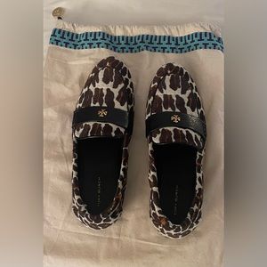 Tory Burch Leopard Print Ballet Loafer